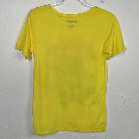 Nickelodeon Yellow Cartoon Graphic T-Shirt Small NWT - Picture 4 of 5